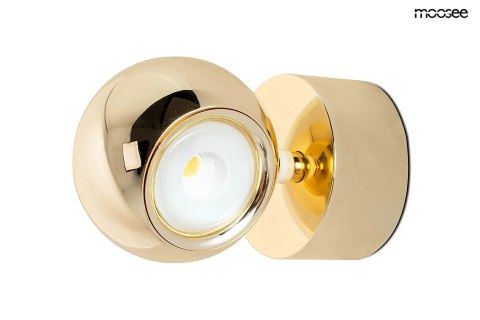 LAMPA ŚCIENNA LED KINKIET EOS ZŁOTA STAL SZKŁO Moosee MOOSEE REGULACJA KLOSZA FUNKCJA ŚCIEMNIANIA LAMPA ŚCIENNA LED KINKIET EOS ZŁOTA STAL SZKŁO Moosee MOOSEE REGULACJA KLOSZA FUNKCJA ŚCIEMNIANIA