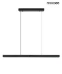 LAMPA WISZĄCA LED LINER CZARNA Moosee MOOSEE WBUDOWANY PANEL DOTYKOWY - REGULACJA NATĘŻENIA BARWY ŚWIATŁA WŁĄCZANIE I WYŁĄCZANIE LAMPA WISZĄCA LED LINER CZARNA Moosee MOOSEE WBUDOWANY PANEL DOTYKOWY - REGULACJA NATĘŻENIA BARWY ŚWIATŁA WŁĄCZANIE I WYŁĄCZANIE