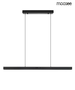 LAMPA WISZĄCA LED LINER CZARNA Moosee MOOSEE WBUDOWANY PANEL DOTYKOWY - REGULACJA NATĘŻENIA BARWY ŚWIATŁA WŁĄCZANIE I WYŁĄCZANIE