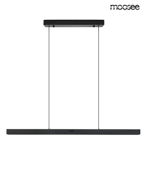 LAMPA WISZĄCA LED LINER CZARNA Moosee MOOSEE WBUDOWANY PANEL DOTYKOWY - REGULACJA NATĘŻENIA BARWY ŚWIATŁA WŁĄCZANIE I WYŁĄCZANIE LAMPA WISZĄCA LED LINER CZARNA Moosee MOOSEE WBUDOWANY PANEL DOTYKOWY - REGULACJA NATĘŻENIA BARWY ŚWIATŁA WŁĄCZANIE I WYŁĄCZANIE