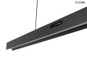 LAMPA WISZĄCA LED LINER CZARNA Moosee MOOSEE WBUDOWANY PANEL DOTYKOWY - REGULACJA NATĘŻENIA BARWY ŚWIATŁA WŁĄCZANIE I WYŁĄCZANIE LAMPA WISZĄCA LED LINER CZARNA Moosee MOOSEE WBUDOWANY PANEL DOTYKOWY - REGULACJA NATĘŻENIA BARWY ŚWIATŁA WŁĄCZANIE I WYŁĄCZANIE