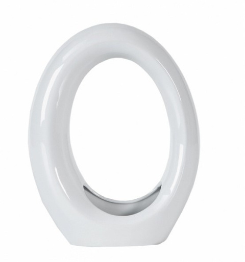 OUTLET Forte AZ-CE-C83 Dekoracja ceramiczna biała OUTLET Forte AZ-CE-C83 Dekoracja ceramiczna biała