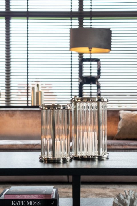 Richmond Interiors RICHMOND świecznik EADEN srebrny Richmond Interiors RICHMOND świecznik EADEN srebrny