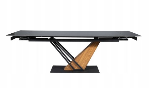 STÓŁ PROSTOKĄTNY ROZKŁADANY CERAMIKA EFEKT MARMURU CZARNY / STELAŻ MDF + OKLEINA METAL CZARNY/JESION 180(240)X90 GENESIS SIGNAL STÓŁ PROSTOKĄTNY ROZKŁADANY CERAMIKA EFEKT MARMURU CZARNY / STELAŻ MDF + OKLEINA METAL CZARNY/JESION 180(240)X90 GENESIS SIGNAL