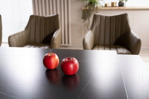 STÓŁ PROSTOKĄTNY ROZKŁADANY CERAMIKA EFEKT MARMURU CZARNY / STELAŻ MDF + OKLEINA METAL CZARNY/JESION 180(240)X90 GENESIS SIGNAL STÓŁ PROSTOKĄTNY ROZKŁADANY CERAMIKA EFEKT MARMURU CZARNY / STELAŻ MDF + OKLEINA METAL CZARNY/JESION 180(240)X90 GENESIS SIGNAL