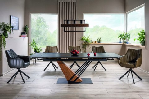 STÓŁ PROSTOKĄTNY ROZKŁADANY CERAMIKA EFEKT MARMURU CZARNY / STELAŻ MDF + OKLEINA METAL CZARNY/JESION 180(240)X90 GENESIS SIGNAL STÓŁ PROSTOKĄTNY ROZKŁADANY CERAMIKA EFEKT MARMURU CZARNY / STELAŻ MDF + OKLEINA METAL CZARNY/JESION 180(240)X90 GENESIS SIGNAL