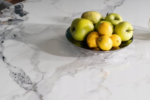 STÓŁ OKRĄGŁY MURANO CERAMIKA EFEKT MARMURU BIAŁY / PODSTAWA METAL CHROMOWANY FI120 SIGNAL DO SALONU JADALNI LOKALU STÓŁ OKRĄGŁY MURANO CERAMIKA EFEKT MARMURU BIAŁY / PODSTAWA METAL CHROMOWANY FI120 SIGNAL DO SALONU JADALNI LOKALU
