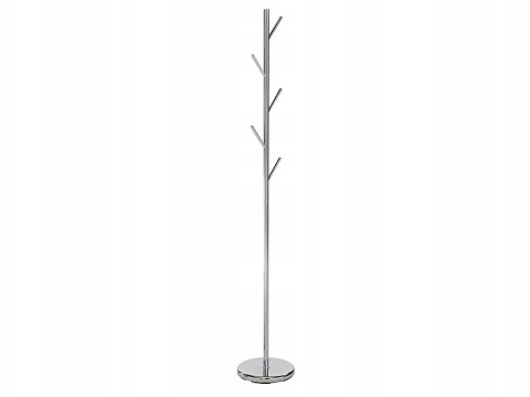 WIESZAK STOJĄCY METALOWY ERIS KOLOR CHROM SIGNAL NA UBRANIA CZAPKI TOREBKI SZALE DO POCZEKALNI PRZEDPOKOJU WIESZAK STOJĄCY METALOWY ERIS KOLOR CHROM SIGNAL NA UBRANIA CZAPKI TOREBKI SZALE DO POCZEKALNI PRZEDPOKOJU