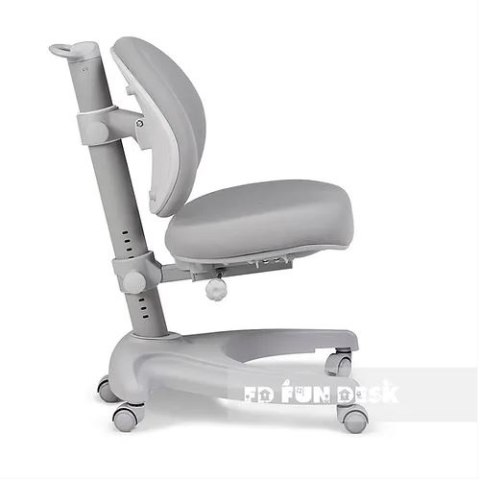 Fun Desk Cielo Grey - Krzesełko regulowane ortopedyczne dla dziecka do biurka szare Fun Desk Cielo Grey - Krzesełko regulowane ortopedyczne dla dziecka do biurka szare