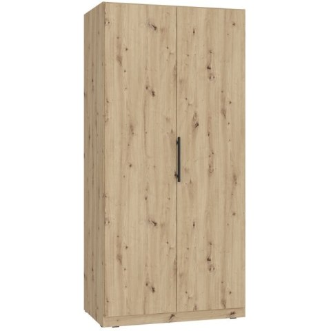 Forte CADIXO CDXS82-D78 Szafa ubraniowa 2-drzwiowa Dąb Artisan Forte CADIXO CDXS82-D78 Szafa ubraniowa 2-drzwiowa Dąb Artisan