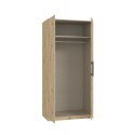Forte CADIXO CDXS82-D78 Szafa ubraniowa 2-drzwiowa Dąb Artisan Forte CADIXO CDXS82-D78 Szafa ubraniowa 2-drzwiowa Dąb Artisan