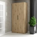 Forte CADIXO CDXS82-D78 Szafa ubraniowa 2-drzwiowa Dąb Artisan Forte CADIXO CDXS82-D78 Szafa ubraniowa 2-drzwiowa Dąb Artisan