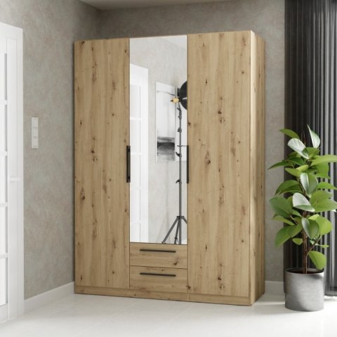 Forte CADIXO CDXS83S-D78 Szafa ubraniowa 3-drzwiowa Dąb Artisan Forte CADIXO CDXS83S-D78 Szafa ubraniowa 3-drzwiowa Dąb Artisan