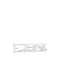 Forte JYTANA JTNT133L-M635 Szafka RTV stojąca, szeroka, 175 cm, Dąb Mauvella / Czarny Forte JYTANA JTNT133L-M635 Szafka RTV stojąca, szeroka, 175 cm, Dąb Mauvella / Czarny
