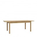 Forte JYTANA TBLT7029-D108 Stół rozkładany, 160-207x90 cm Dąb Mauvella / Czarny Forte JYTANA TBLT7029-D108 Stół rozkładany, 160-207x90 cm Dąb Mauvella / Czarny