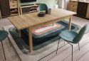Forte JYTANA TBLT7029-D108 Stół rozkładany, 160-207x90 cm Dąb Mauvella / Czarny Forte JYTANA TBLT7029-D108 Stół rozkładany, 160-207x90 cm Dąb Mauvella / Czarny