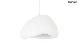 LAMPA WISZĄCA NEST 30 BIAŁA ŻYWICA E27 Moosee MOOSEE INSPIROWANA OBŁOKIEM STRUKTURĄ PRZYPOMINA KAMIEŃ
