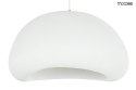 LAMPA WISZĄCA NEST 60 BIAŁA - ŻYWICA E27 Moosee MOOSEE inspirowana kulistym obłokiem strukturą przypomina kamień LAMPA WISZĄCA NEST 60 BIAŁA - ŻYWICA E27 Moosee MOOSEE inspirowana kulistym obłokiem strukturą przypomina kamień