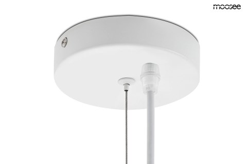 LAMPA WISZĄCA NEST 60 BIAŁA - ŻYWICA E27 Moosee MOOSEE inspirowana kulistym obłokiem strukturą przypomina kamień LAMPA WISZĄCA NEST 60 BIAŁA - ŻYWICA E27 Moosee MOOSEE inspirowana kulistym obłokiem strukturą przypomina kamień