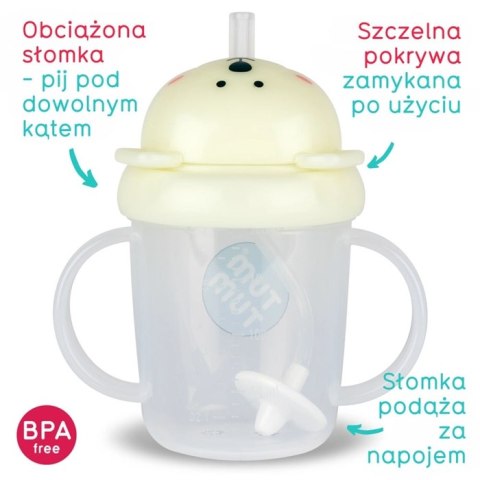 Tum Tum Tum Tum Bidon ze Słomką dla Dzieci Miś Polarny Pete - Seria 3. Tum Tum Tum Tum Bidon ze Słomką dla Dzieci Miś Polarny Pete - Seria 3.