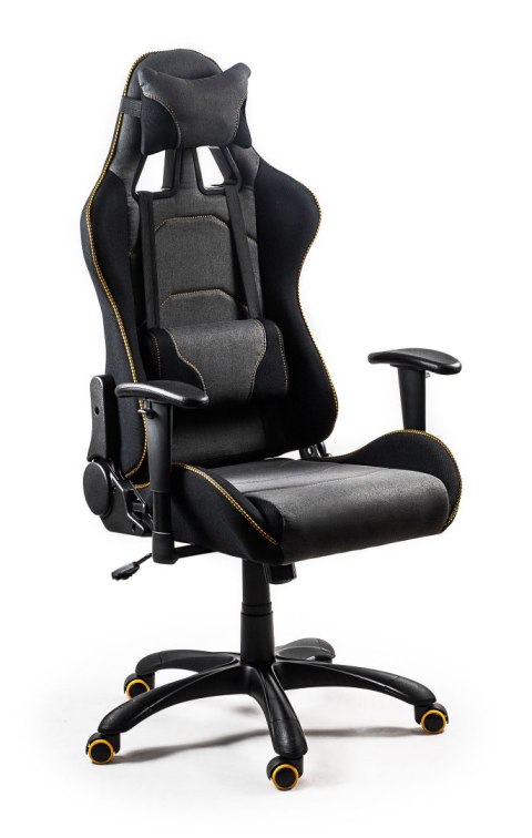 EVOLVE PRO Gaming fotel gabinetowy czarno-szarobeżowy-pomarańczowy EVOLVE PRO Gaming fotel gabinetowy czarno-szarobeżowy-pomarańczowy