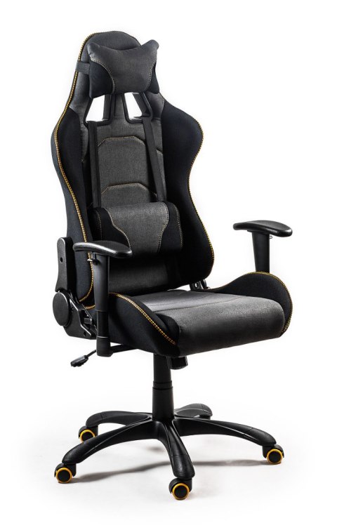Halmar EVOLVE PRO Gaming fotel obrotowy, gabinetowy czarno-szarobeżowy-pomarańczowy Multiblock Halmar EVOLVE PRO Gaming fotel obrotowy, gabinetowy czarno-szarobeżowy-pomarańczowy Multiblock