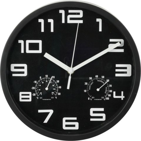 Intesi Zegar Hampton 25cm czarny Intesi Zegar Hampton 25cm czarny