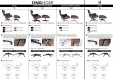 King Home Fotel LOUNGE HM czarny / heban z podnóżkiem King Home Fotel LOUNGE HM czarny / heban z podnóżkiem