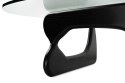 STOLIK ŁAWA STABLE BLACK - szkło typu FLOAT TRANSPARENTNE podstawa drewno jesion CZARNE King Home STOLIK ŁAWA STABLE BLACK - szkło typu FLOAT TRANSPARENTNE podstawa drewno jesion CZARNE King Home
