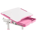 Fun Desk zestaw Sorpresa Pink biurko+krzesło regulowane Białe/Różowe Dziecko Fun Desk zestaw Sorpresa Pink biurko+krzesło regulowane Białe/Różowe Dziecko