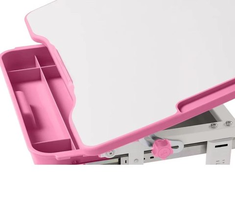 Fun Desk zestaw Sorpresa Pink biurko+krzesło regulowane Białe/Różowe Dziecko Fun Desk zestaw Sorpresa Pink biurko+krzesło regulowane Białe/Różowe Dziecko