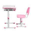 Fun Desk zestaw Sorpresa Pink biurko+krzesło regulowane Białe/Różowe Dziecko Fun Desk zestaw Sorpresa Pink biurko+krzesło regulowane Białe/Różowe Dziecko