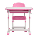 Fun Desk zestaw Sorpresa Pink biurko+krzesło regulowane Białe/Różowe Dziecko