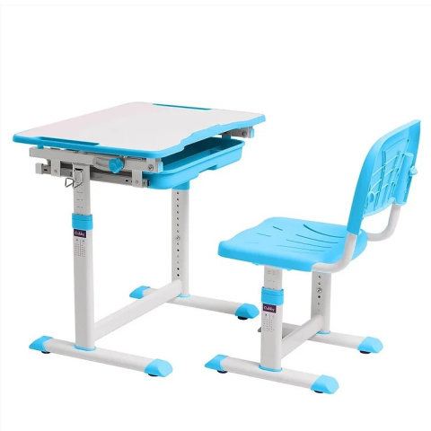 Fun Desk zestaw Sorpresa Blue biurko+krzesło regulowane Biały/Niebieski Dziecko Fun Desk zestaw Sorpresa Blue biurko+krzesło regulowane Biały/Niebieski Dziecko