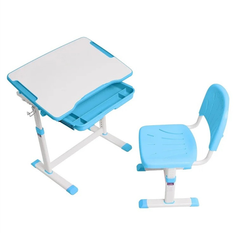 Fun Desk zestaw Sorpresa Blue biurko+krzesło regulowane Biały/Niebieski Dziecko Fun Desk zestaw Sorpresa Blue biurko+krzesło regulowane Biały/Niebieski Dziecko