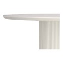 STÓŁ OKRĄGŁY Elia 100cm BIAŁY BLAT MELAMINA PODSTAWA MDF Intesi DO SALONU JADALNI STÓŁ OKRĄGŁY Elia 100cm BIAŁY BLAT MELAMINA PODSTAWA MDF Intesi DO SALONU JADALNI
