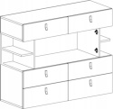 KOMODA PÓŁKI SZUFLADY DRZWI MEBLE MŁODZIEŻOWE - Biały Lux / Dąb / Morski Meblar PLANET System PL8 PŁYTA LAMINOWANA OBRZEŻA ABS KOMODA PÓŁKI SZUFLADY DRZWI MEBLE MŁODZIEŻOWE - Biały Lux / Dąb / Morski Meblar PLANET System PL8 PŁYTA LAMINOWANA OBRZEŻA ABS