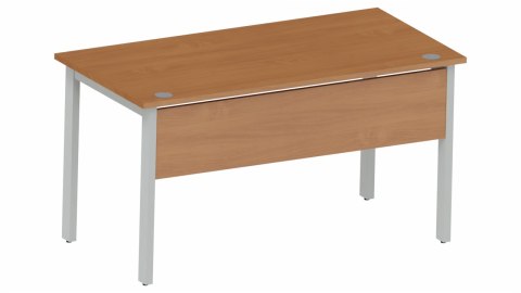 BIURKO NA STELAŻU METALOWYM PROSTOKĄTNE Biurka Silver B140FE BUK BAWARIA + SZARA PLATYNA ODNOWA MEBLE BIUROWE BIURKO NA STELAŻU METALOWYM PROSTOKĄTNE Biurka Silver B140FE BUK BAWARIA + SZARA PLATYNA ODNOWA MEBLE BIUROWE