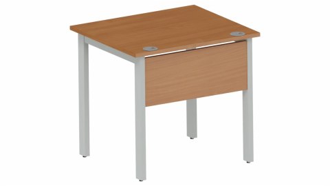 BIURKO NA STELAŻU METALOWYM PROSTOKĄTNE Biurka Silver B80FE BUK BAWARIA + SZARA PLATYNA ODNOWA MEBLE BIUROWE BIURKO NA STELAŻU METALOWYM PROSTOKĄTNE Biurka Silver B80FE BUK BAWARIA + SZARA PLATYNA ODNOWA MEBLE BIUROWE