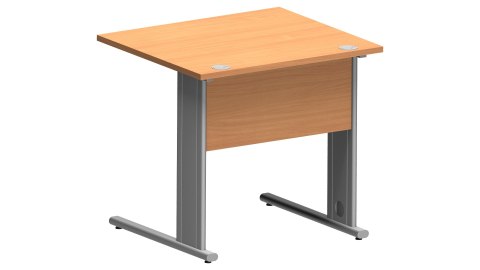 BIURKO PROSTOKĄTNE NA STELAŻU METALOWYM Biurka Silver B80S BUK BAWARIA + SZARA PLATYNA ODNOWA MEBLE BIUROWE BIURKO PROSTOKĄTNE NA STELAŻU METALOWYM Biurka Silver B80S BUK BAWARIA + SZARA PLATYNA ODNOWA MEBLE BIUROWE
