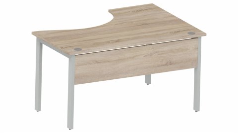 BIURKO NA STELAŻU METALOWYM NAROŻNE Biurka Silver BN-140LFE DĄB SONOMA + SZARA PLATYNA ODNOWA MEBLE BIUROWE BIURKO NA STELAŻU METALOWYM NAROŻNE Biurka Silver BN-140LFE DĄB SONOMA + SZARA PLATYNA ODNOWA MEBLE BIUROWE