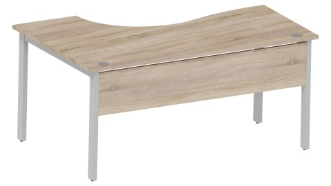 BIURKO NA STELAŻU METALOWYM NAROŻNE Biurka Silver BN-140PFE DĄB SONOMA + SZARA PLATYNA ODNOWA MEBLE BIUROWE BIURKO NA STELAŻU METALOWYM NAROŻNE Biurka Silver BN-140PFE DĄB SONOMA + SZARA PLATYNA ODNOWA MEBLE BIUROWE
