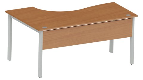 BIURKO NA STELAŻU METALOWYM NAROŻNE Biurka Silver BN-140PFE BUK BAWARIA + SZARA PLATYNA ODNOWA MEBLE BIUROWE BIURKO NA STELAŻU METALOWYM NAROŻNE Biurka Silver BN-140PFE BUK BAWARIA + SZARA PLATYNA ODNOWA MEBLE BIUROWE