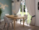 Forte JOADAKIS TBLT7081-D89 Stół rozkładany 120-160x80 cm Dąb Catania Forte JOADAKIS TBLT7081-D89 Stół rozkładany 120-160x80 cm Dąb Catania