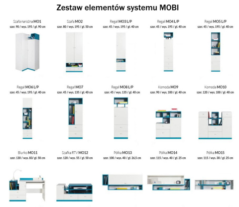 REGAŁ Z SZUFLADAMI MEBLE MŁODZIEŻOWE MOBI System MO3 Meblar - Biały Lux / Żółty - regał z szafkami i szufladami PŁYTA LAMINOWANA REGAŁ Z SZUFLADAMI MEBLE MŁODZIEŻOWE MOBI System MO3 Meblar - Biały Lux / Żółty - regał z szafkami i szufladami PŁYTA LAMINOWANA