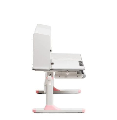 Biurko Fun Desk Fiore II Pink bez nadstawki Regulowane biurko dla dzieci i młodzieży Biały / Szary Biurko Fun Desk Fiore II Pink bez nadstawki Regulowane biurko dla dzieci i młodzieży Biały / Szary