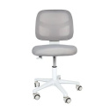 Fun Desk Marte Grey - Krzesełko z regulacją wysokości - Cubby ortopedyczne, do biurka, szare, dla dziecka