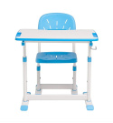 FunDesk Olea Blue - Regulowane biurko z krzesełkiem FunDesk Olea Blue - Regulowane biurko z krzesełkiem