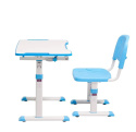 FunDesk Olea Blue - Regulowane biurko z krzesełkiem