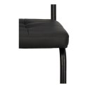 KRZESŁO Nelson soft black swing black PU Intesi CZARNE EKOSKÓRA PODSTAWA METAL MALOWANY DO KUCHNI JADALNI LOKALU KRZESŁO Nelson soft black swing black PU Intesi CZARNE EKOSKÓRA PODSTAWA METAL MALOWANY DO KUCHNI JADALNI LOKALU